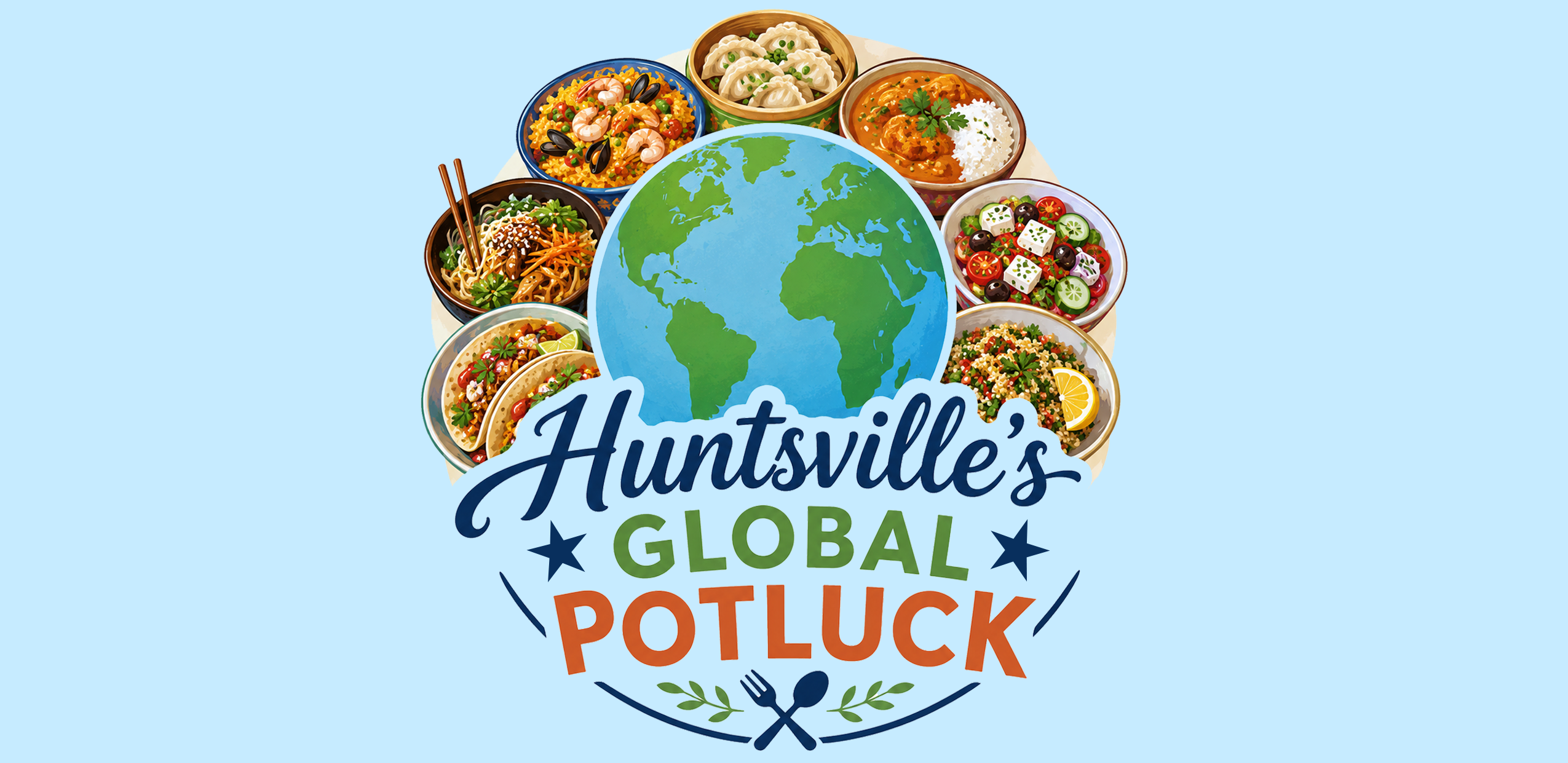 Join us for Huntsville’s Global Potluck, a celebration of global cultures within Huntsville